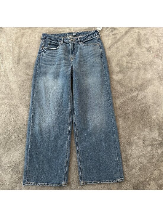 Old Navy Denim - NWT Old Navy Extra High Rise Sky-Hi Wide Leg Jeans 10 Petite Secret Smooth